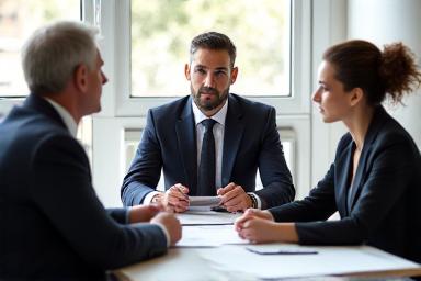 Mediación laboral en oficina
